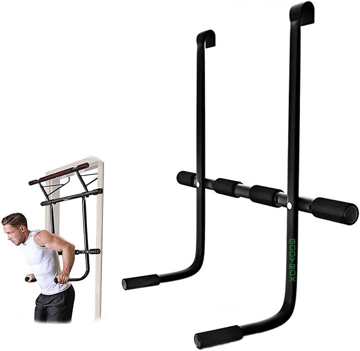 Doorway dip top bar attachment