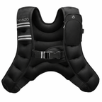 Hanzo Adjustable Weighted Running Vest (Black)