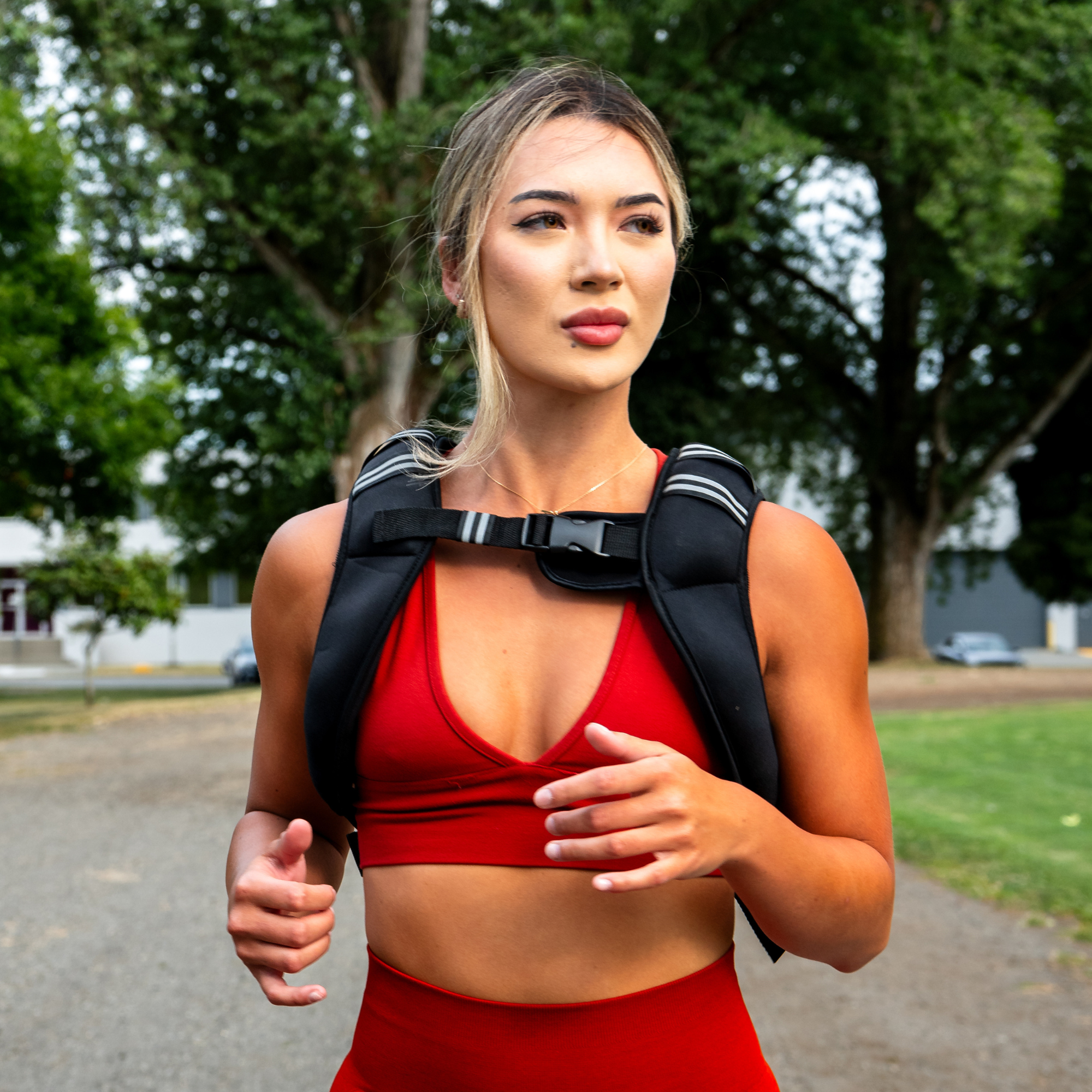 Hanzo Weighted Running Vest (Black)