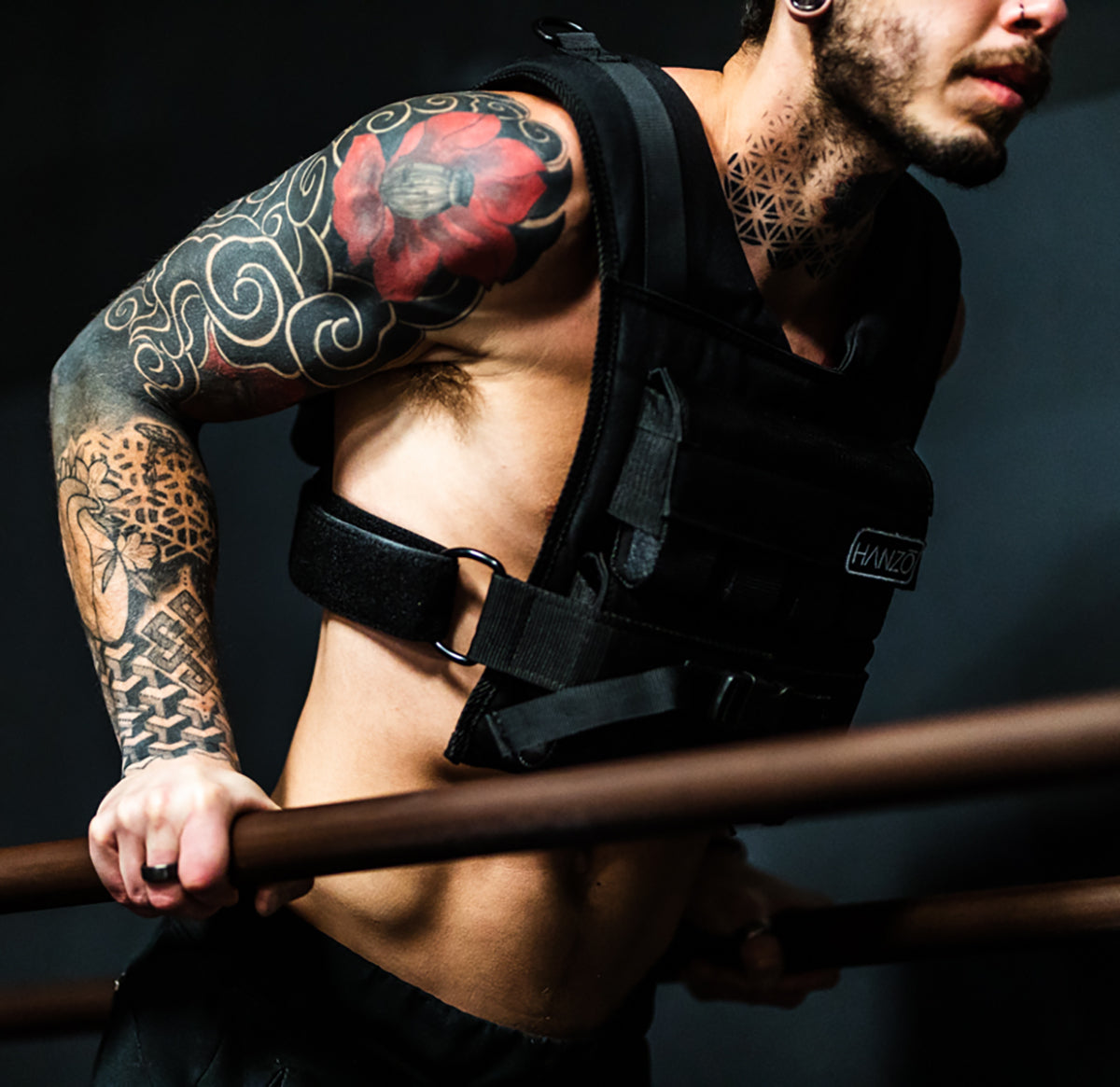 Hanzo Weight Vest, Adjustable | 35lbs