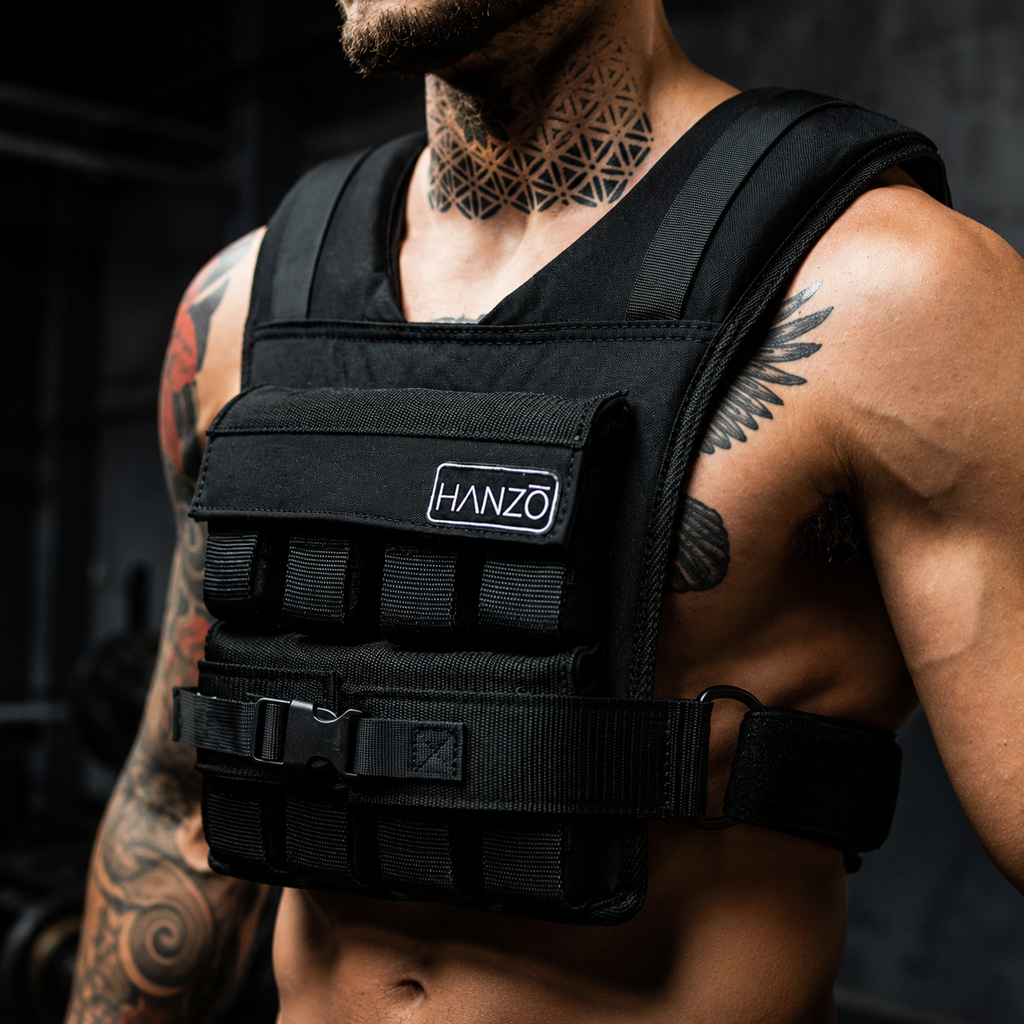 Hanzo Weight Vest, Adjustable | 35lbs