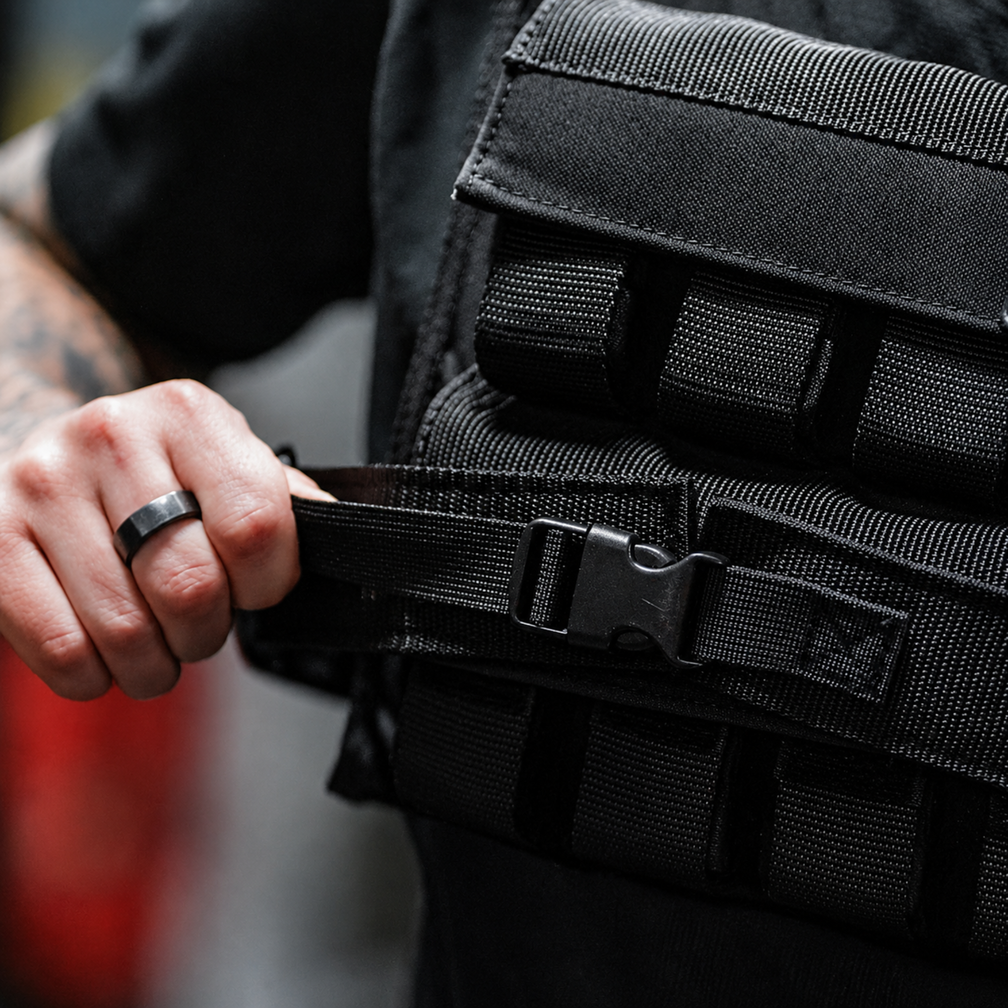 Hanzo Weight Vest, Adjustable | 65lbs