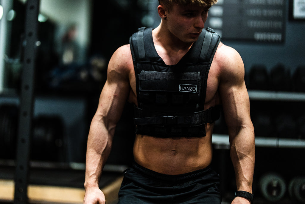 Hanzo Weight Vest, Adjustable | 45lbs