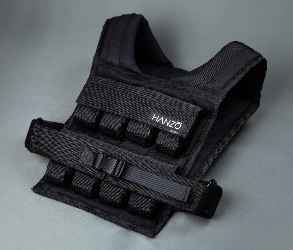 Hanzo Weight Vest, Adjustable | 45lbs