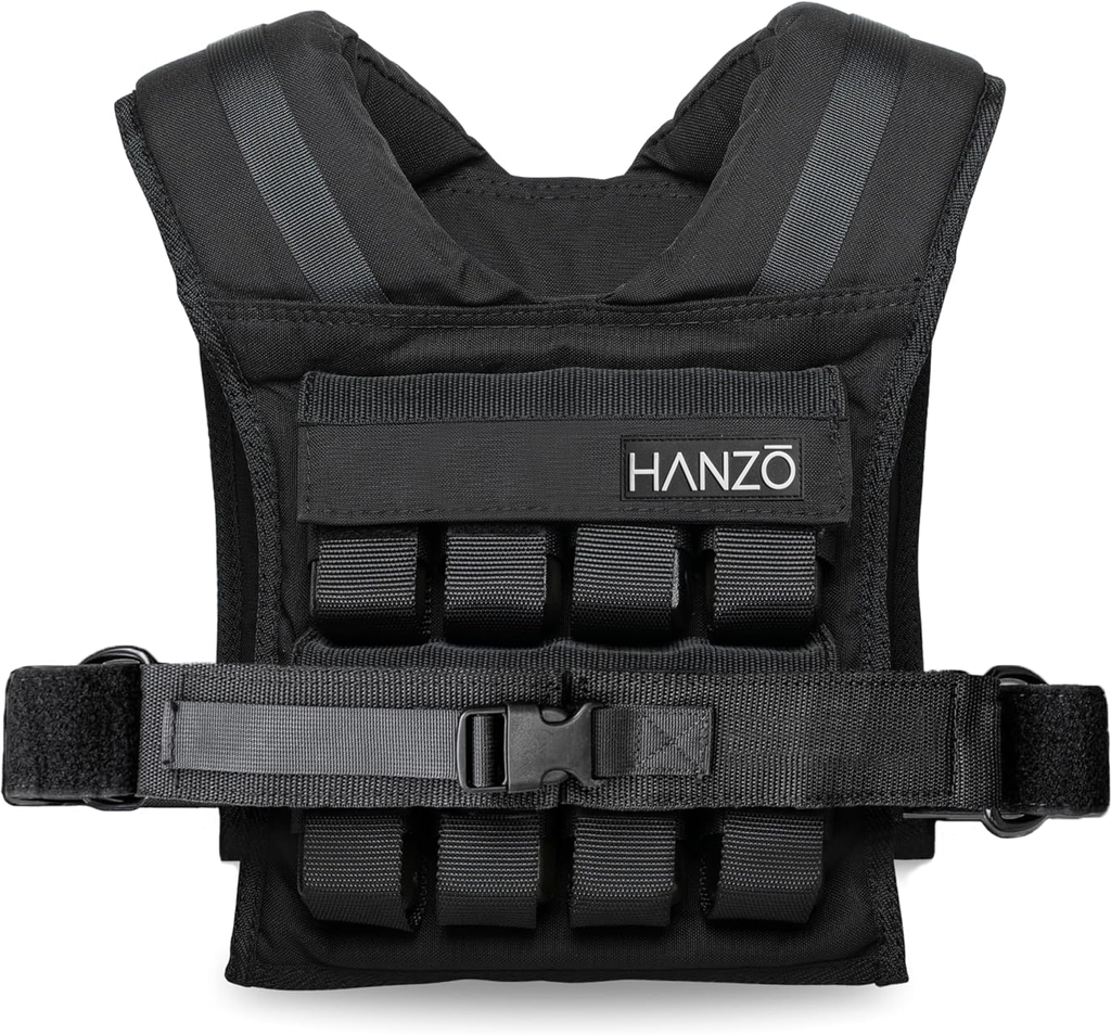 Hanzo Weight Vest, Adjustable | 35lbs