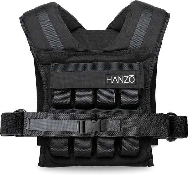 Hanzo Weight Vest, Adjustable | 35lbs