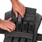 Hanzo Weight Vest, Adjustable | 35lbs