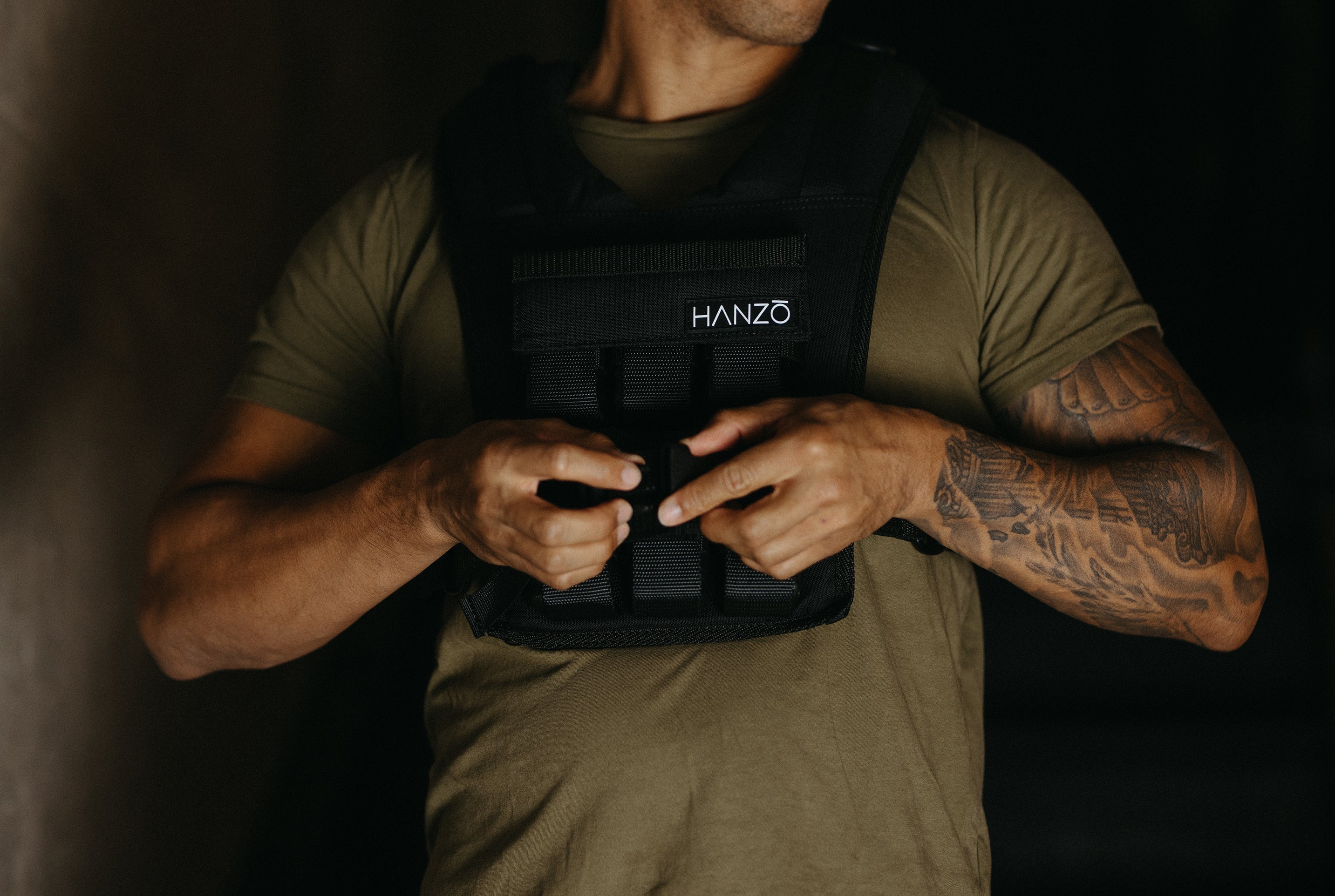 Hanzo Weight Vest, Adjustable | 25lbs